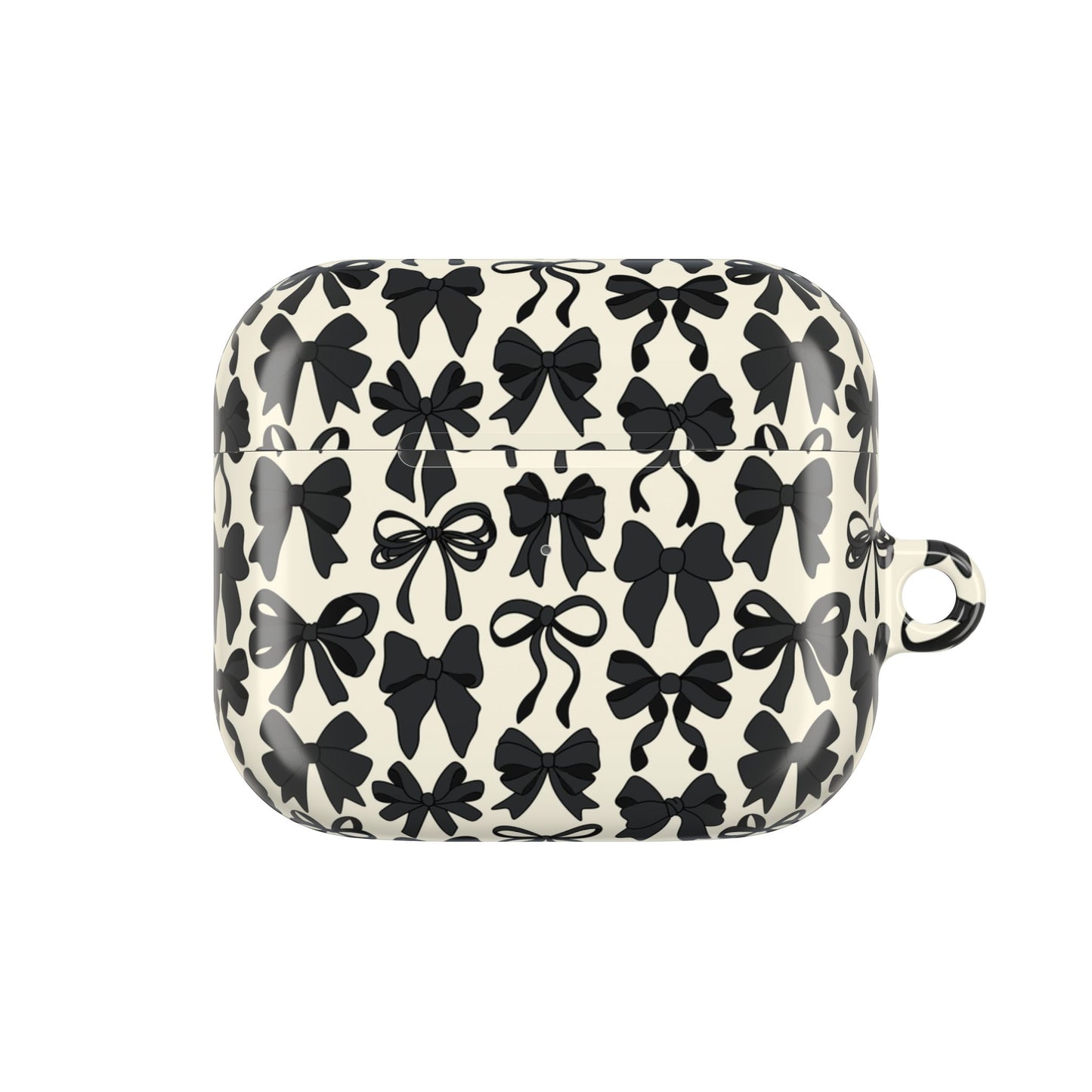 Black Bow Collage Coquette Trendy AirPod Case