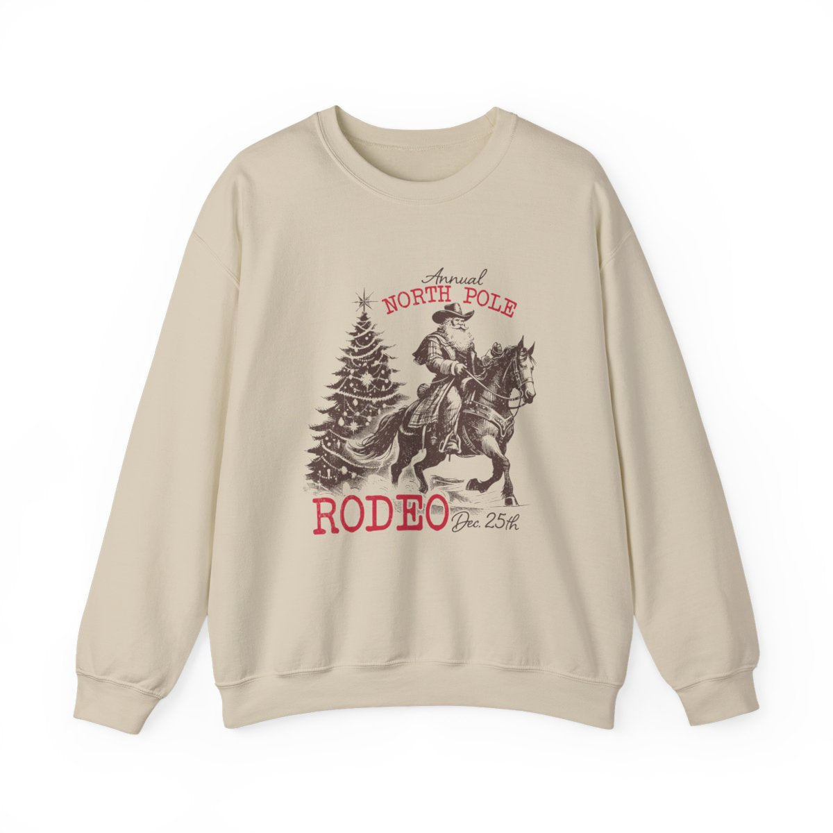 North Pole Rodeo Christmas Sweatshirt