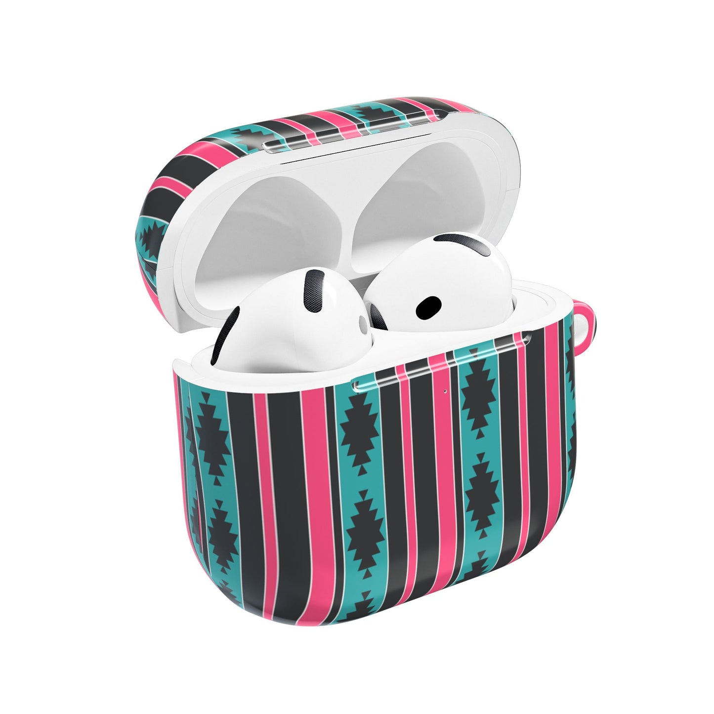 Pink Turquoise Aztec Western AirPod Case