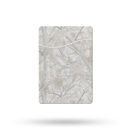 White Tree Camo  Phone Wallet / Card Holder