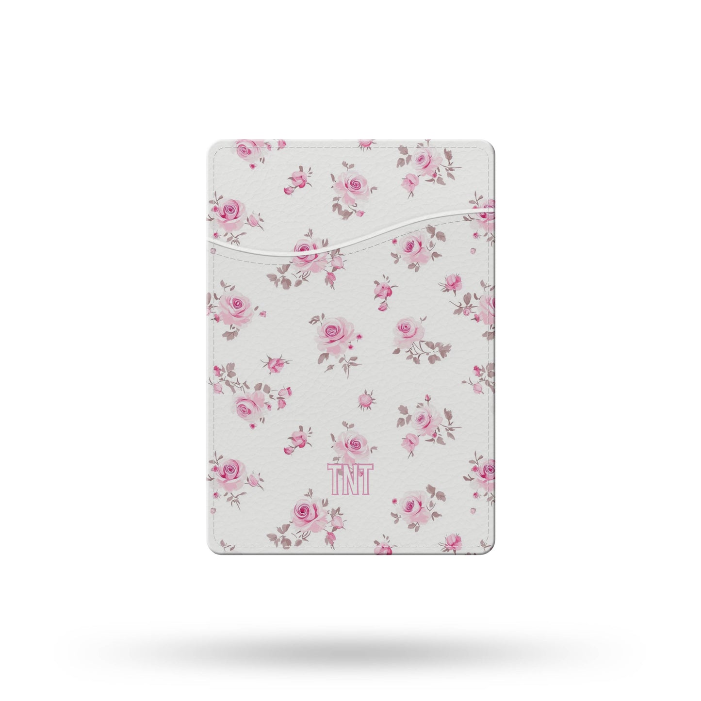 Pink Floral Summer Phone Wallet / Card Holder