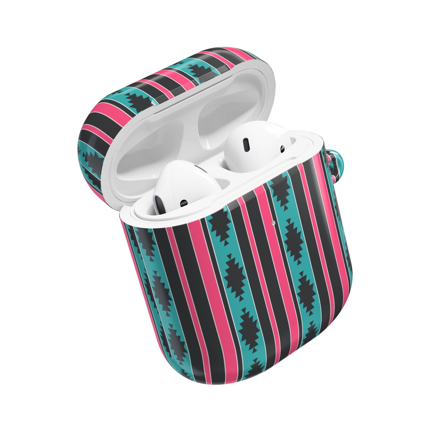 Pink Turquoise Aztec Western AirPod Case