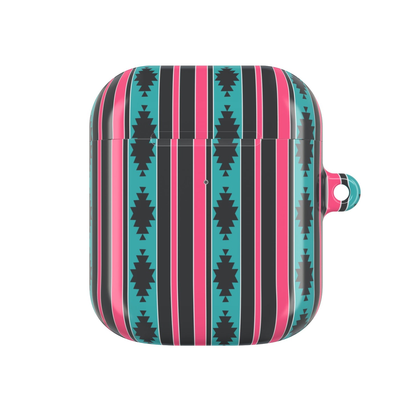 Pink Turquoise Aztec Western AirPod Case