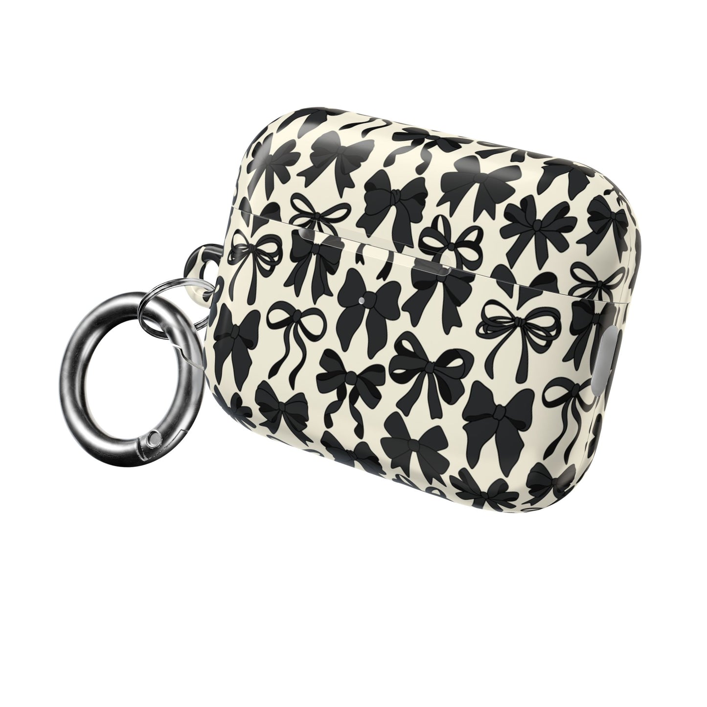 Black Bow Collage Coquette Trendy AirPod Case