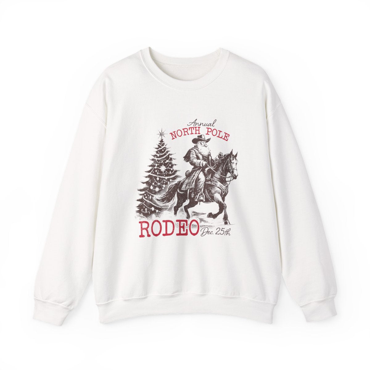 North Pole Rodeo Christmas Sweatshirt