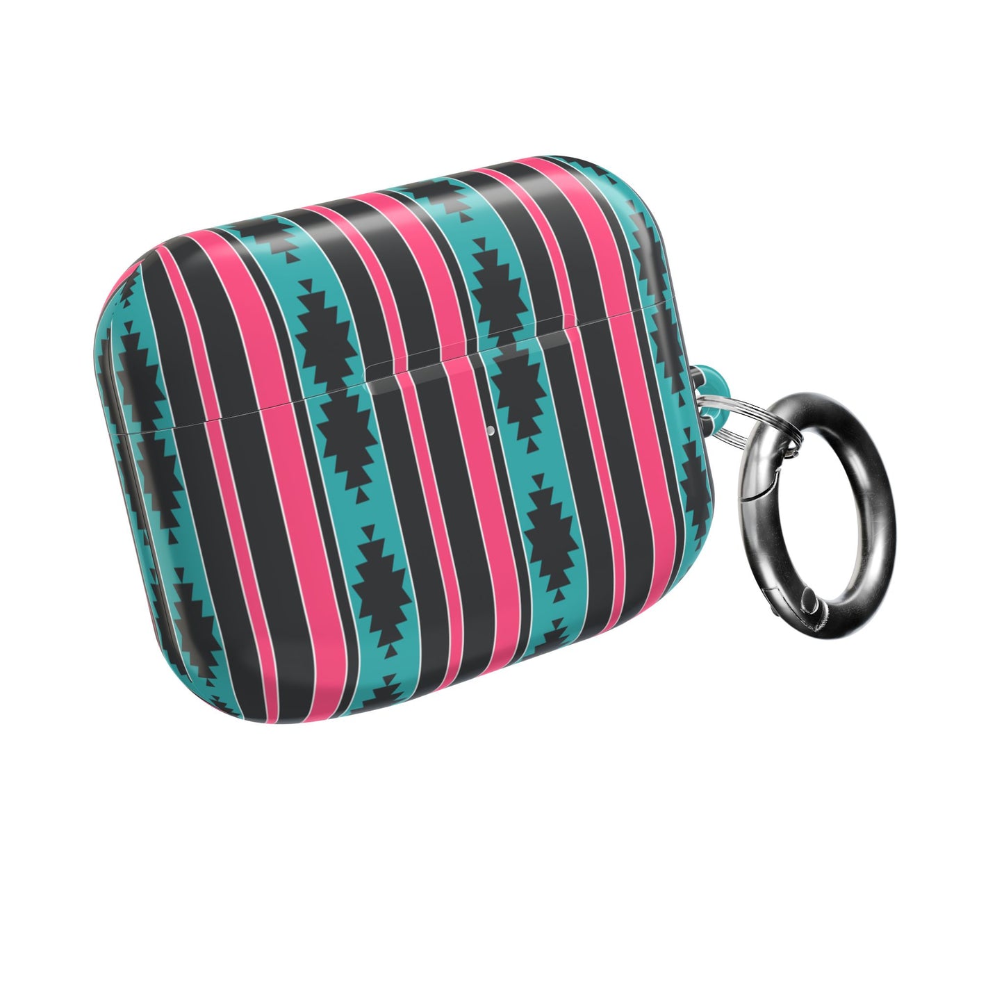 Pink Turquoise Aztec Western AirPod Case