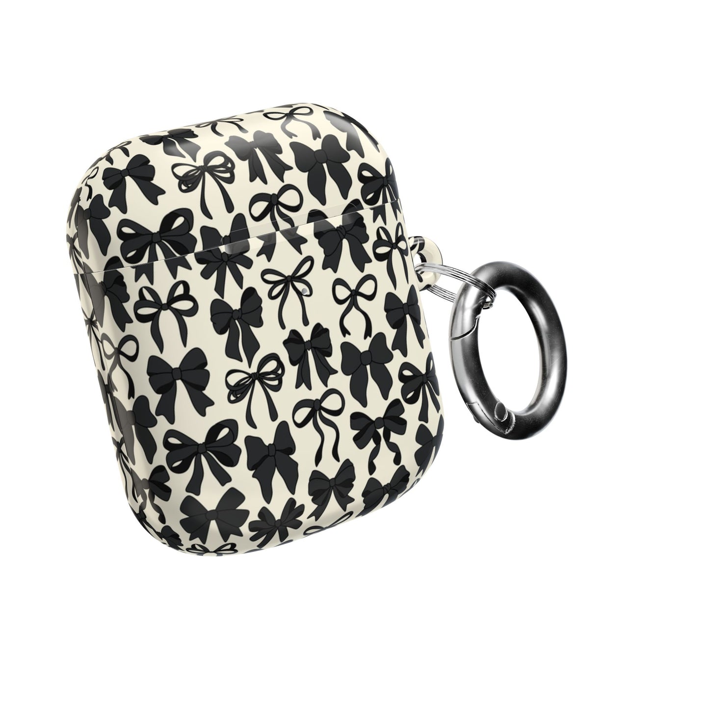 Black Bow Collage Coquette Trendy AirPod Case