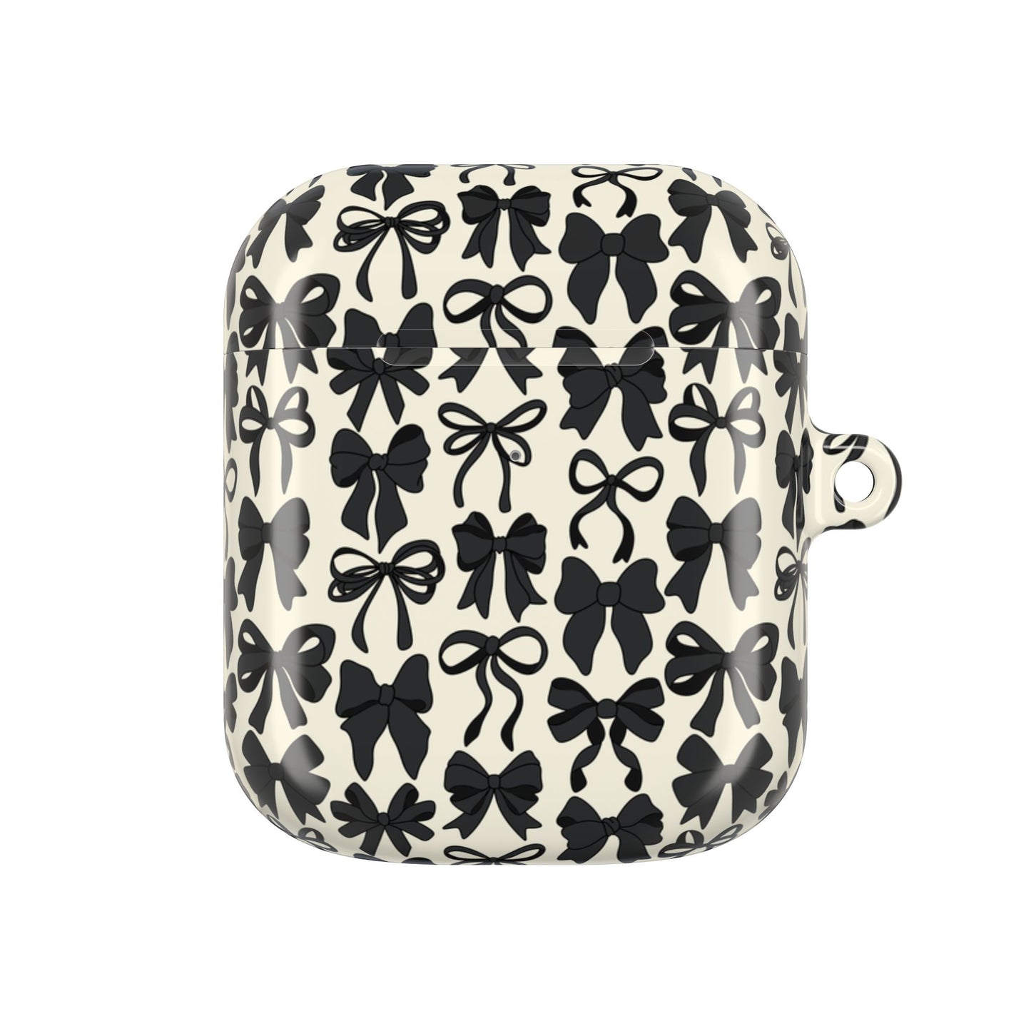 Black Bow Collage Coquette Trendy AirPod Case