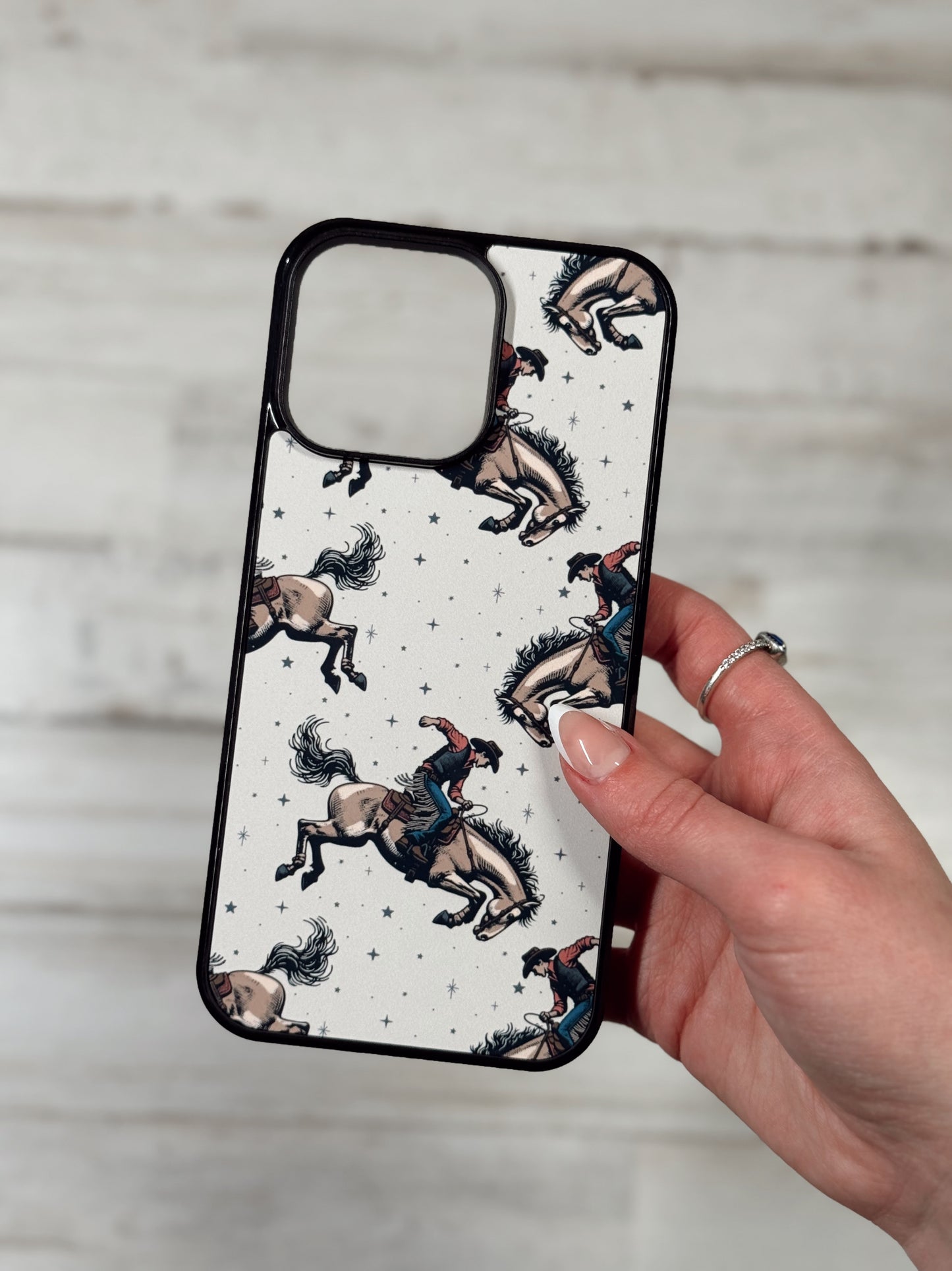 Neutral Bronc Rider MagSafe Compatible Phone Case