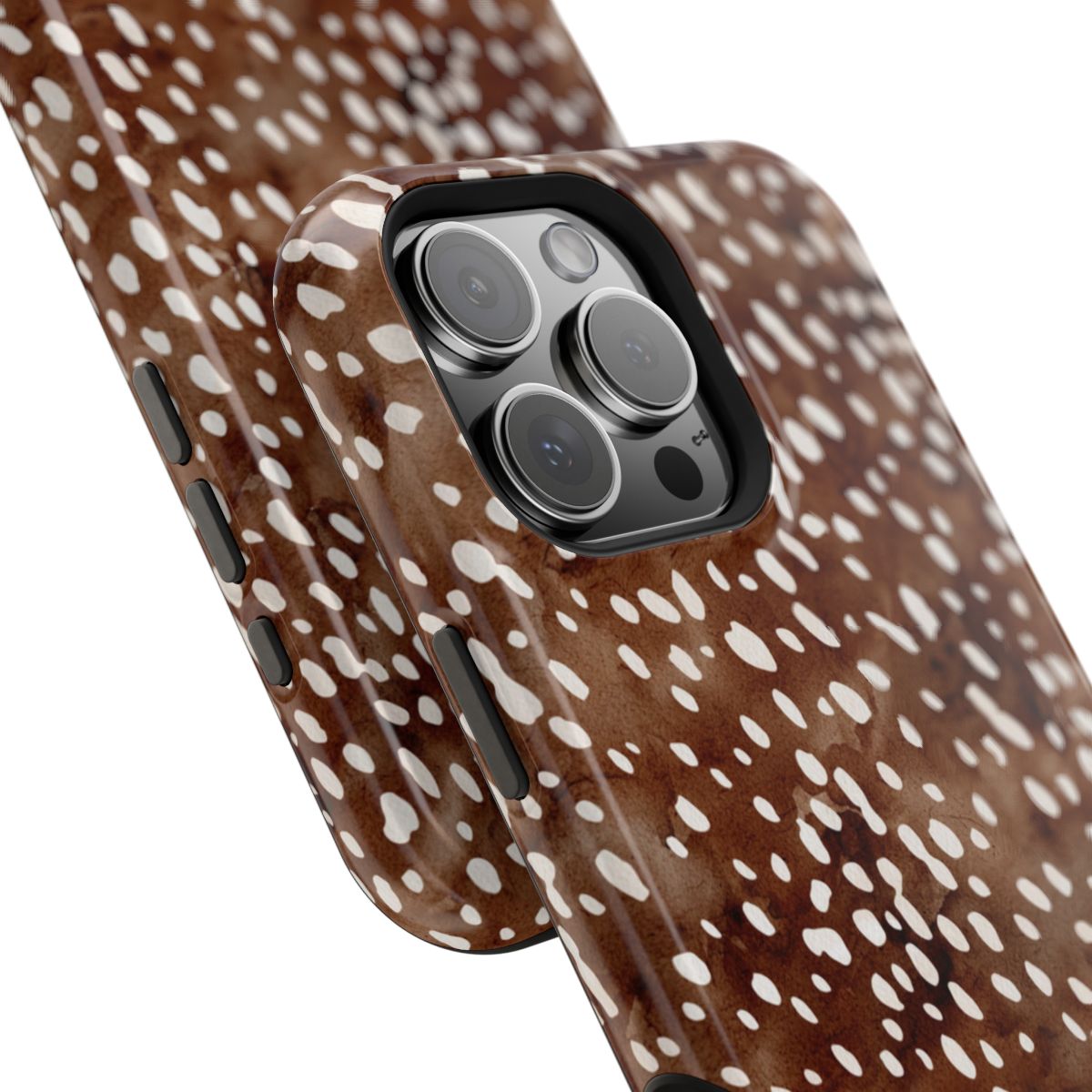 Deer Print Tough Magnetic Mobile Phone Case