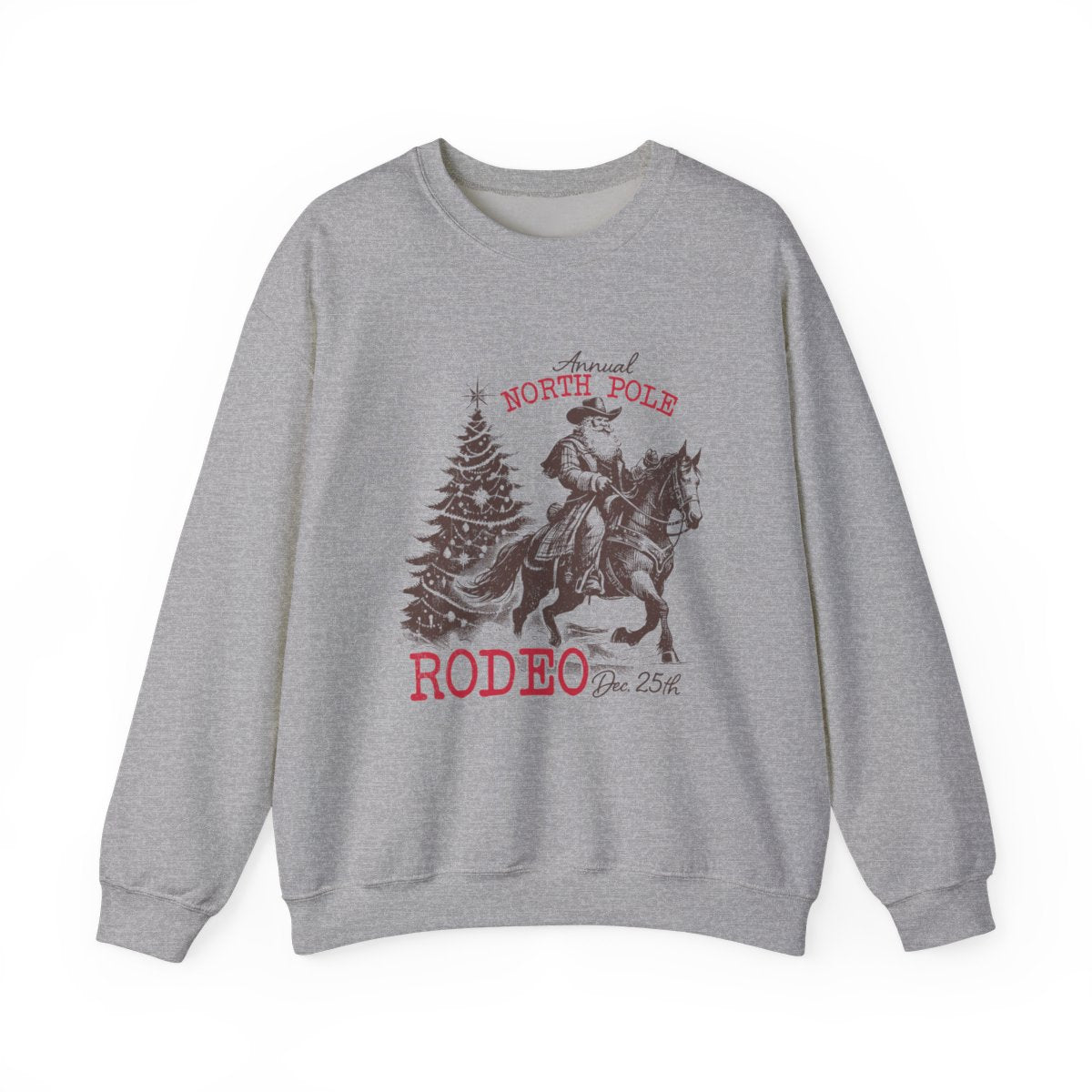 North Pole Rodeo Christmas Sweatshirt