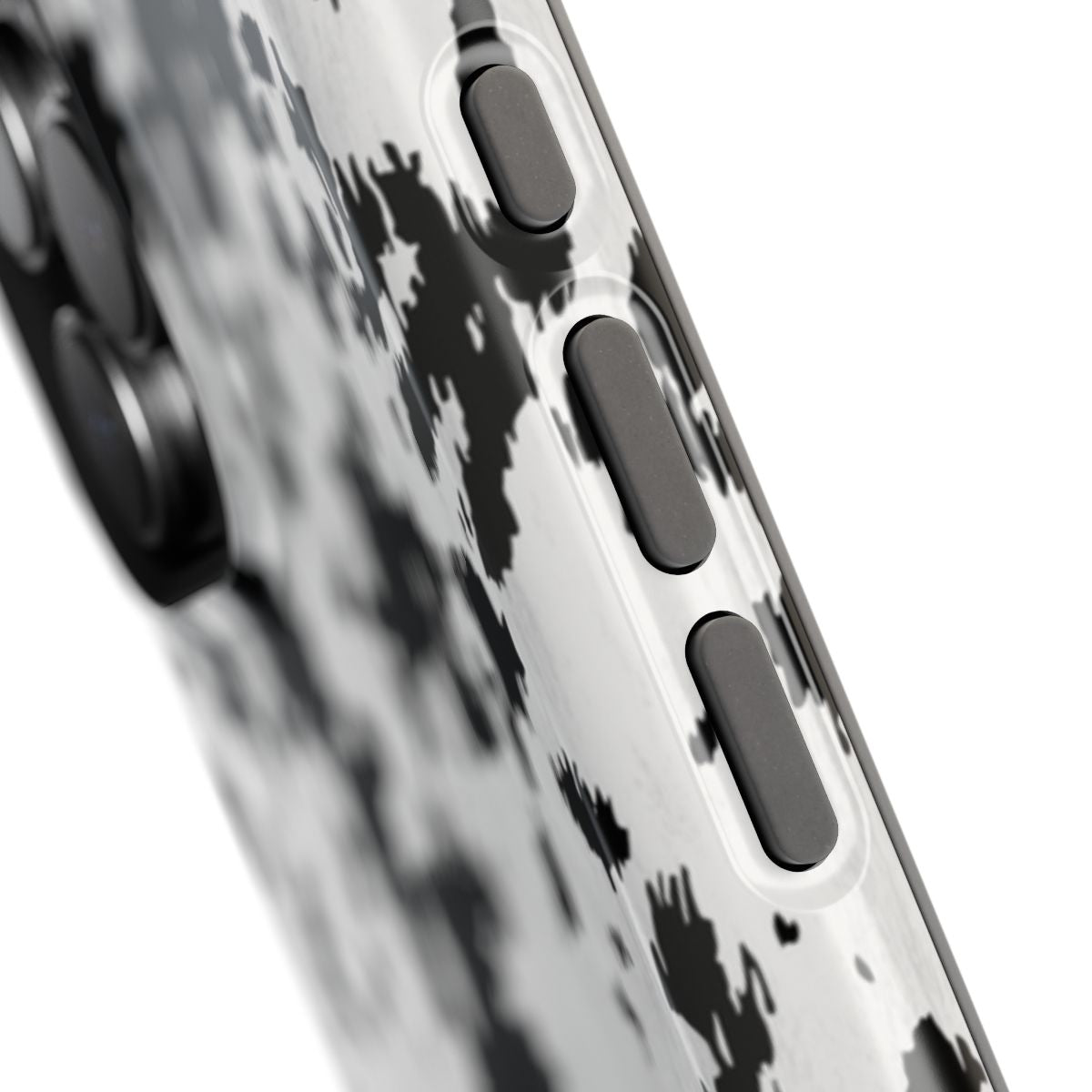 Western Cowhide Print Tough Magnetic Mobile Phone Case