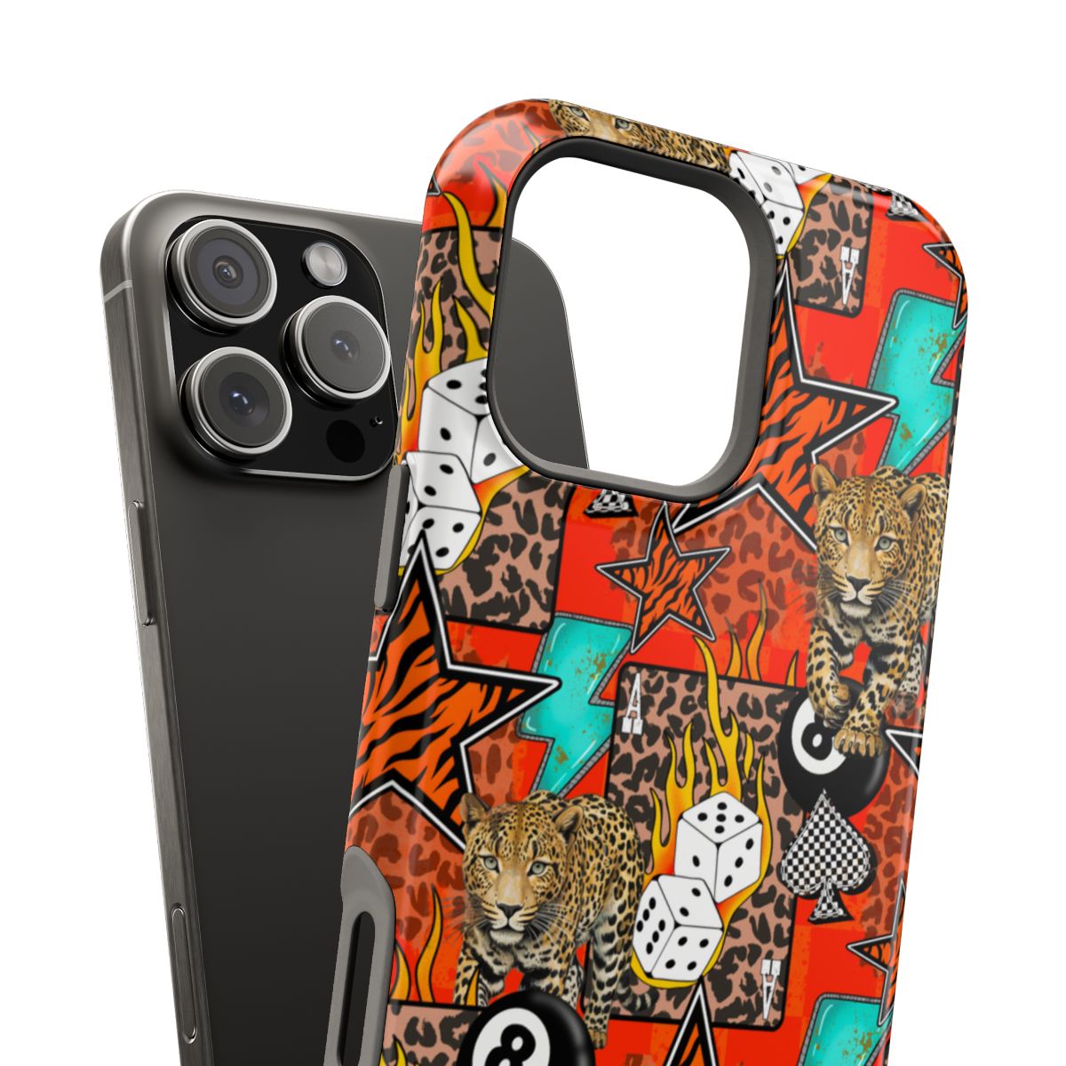 Western Yallternative Collage Tough Magnetic Mobile Phone Case