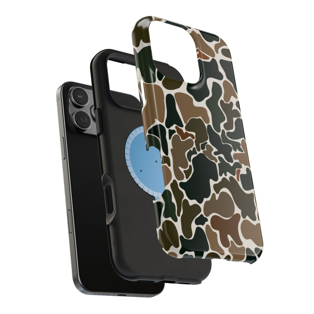 Trendy Camo Tough Magnetic Mobile Phone Case