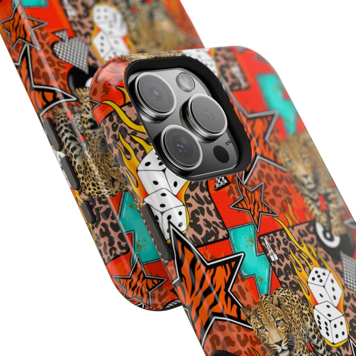 Western Yallternative Collage Tough Magnetic Mobile Phone Case