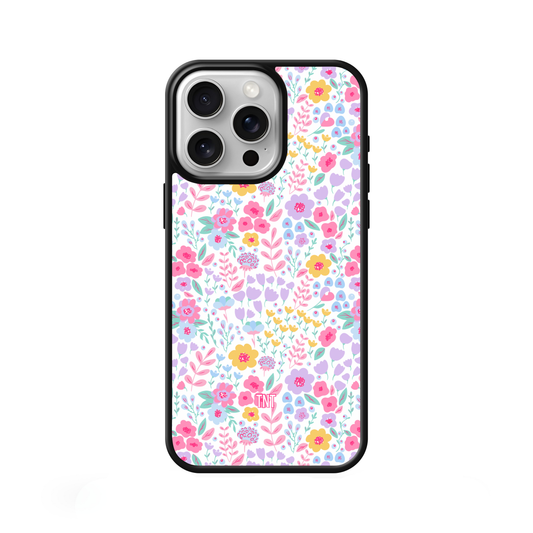 Bright Summer Florals Edge Phone Case