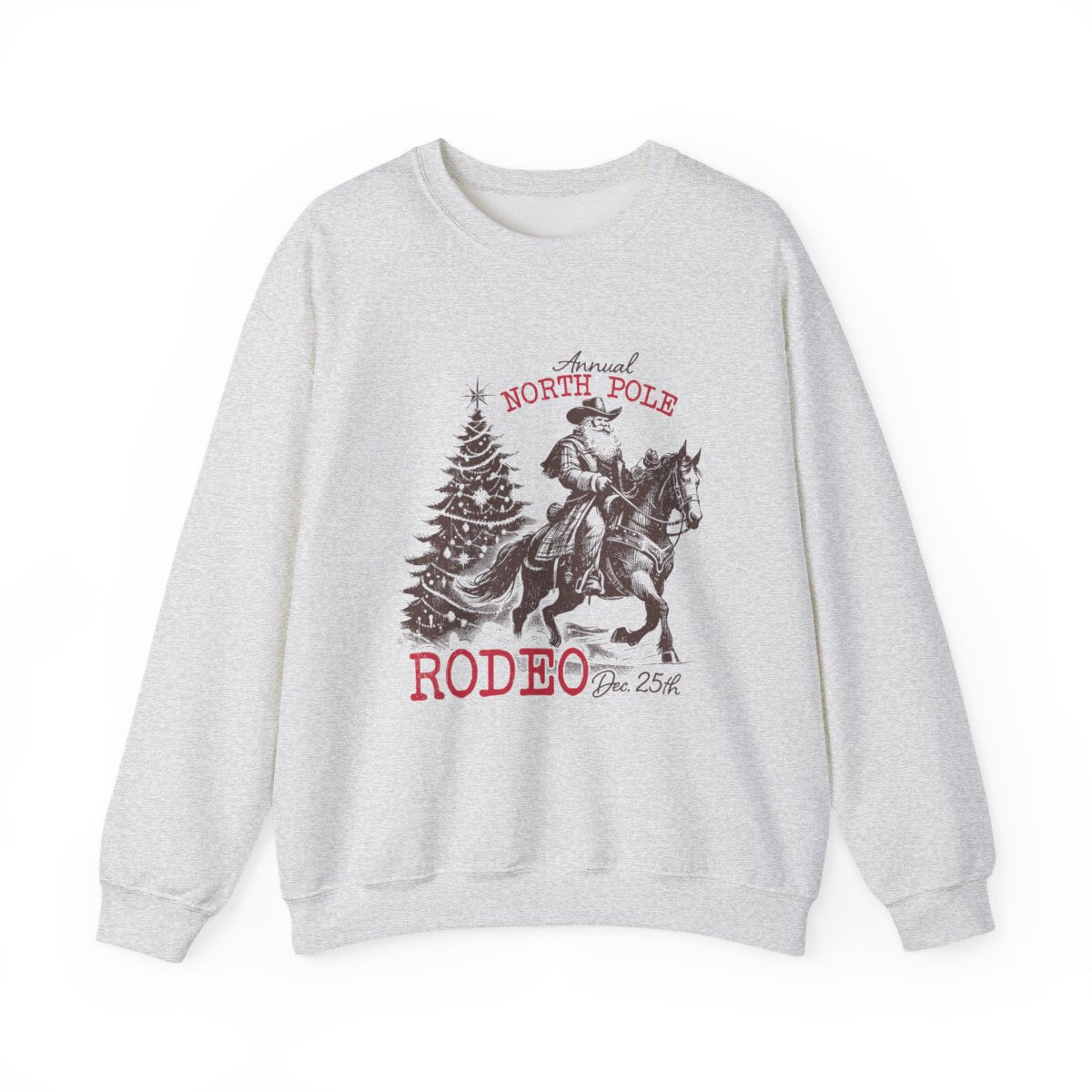 North Pole Rodeo Christmas Sweatshirt