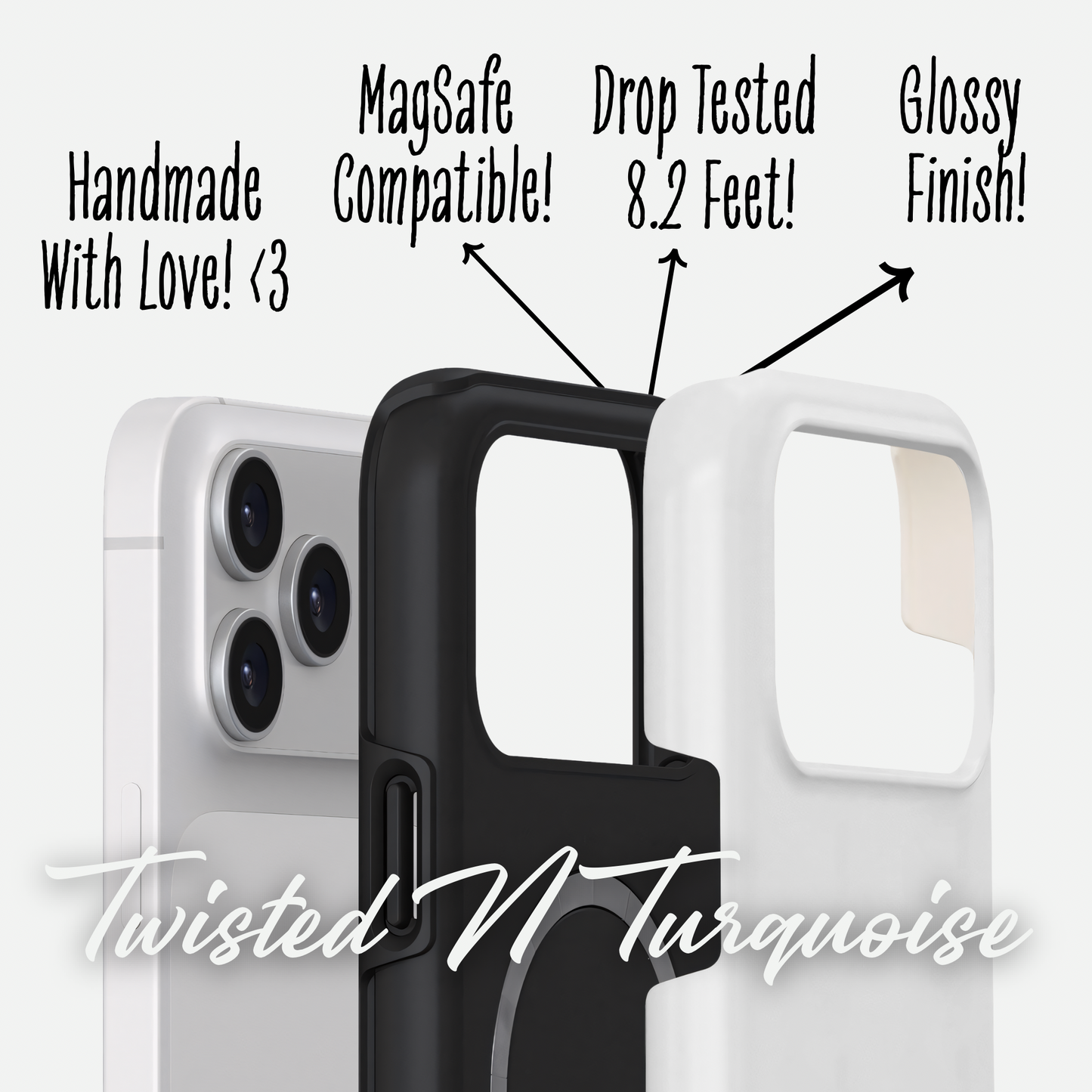 Cowhide Bronc Rider Western Tough MagSafe Phone Case