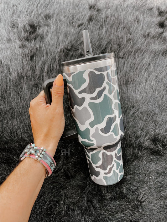 Camo 40oz Tumbler