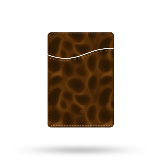 Brown Tortoise Trendy Wallet / Card Holder