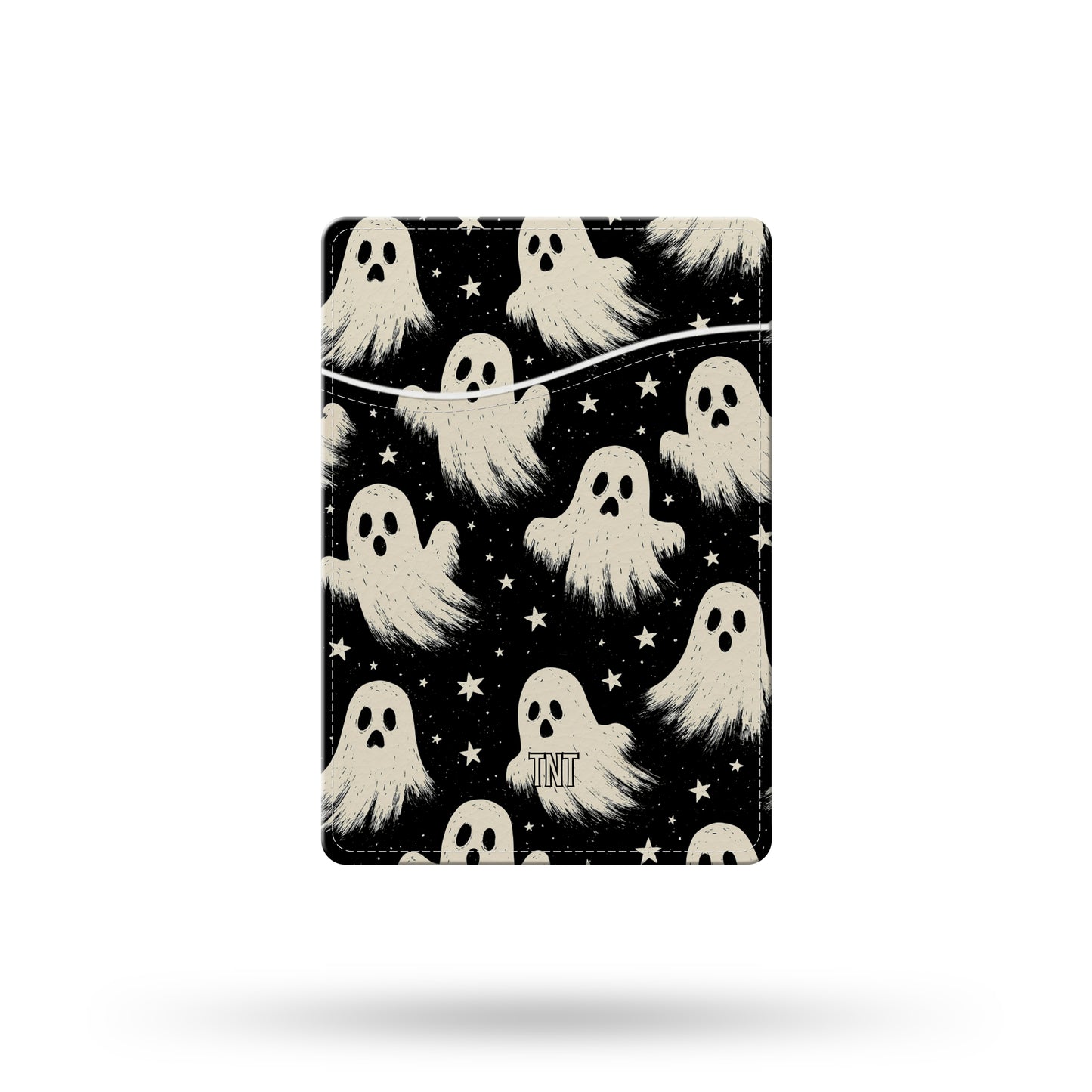 Spooky Ghost Halloween Wallet / Card Holder