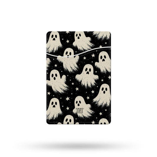 Spooky Ghost Halloween Wallet / Card Holder