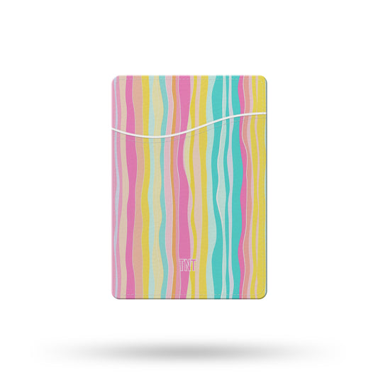Cabana Stripes Bright Summer Wallet / Card Holder