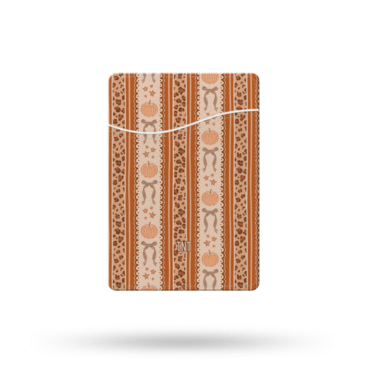 Fall Stripes Autumn Wallet / Card Holder