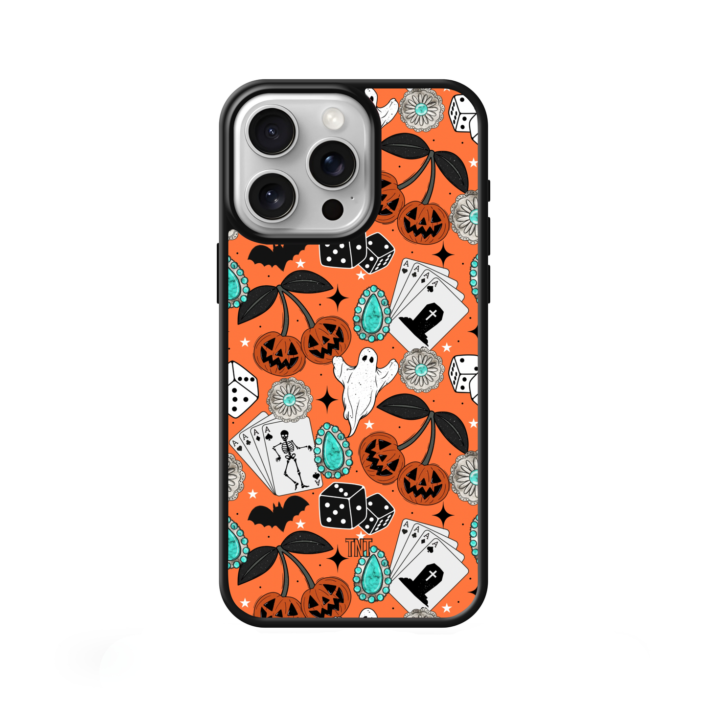 Western Halloween Collage Edge Phone Case