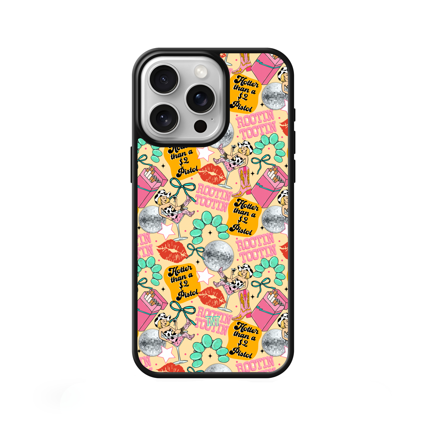 Cowgirl Collage Western Collage Edge Phone Case