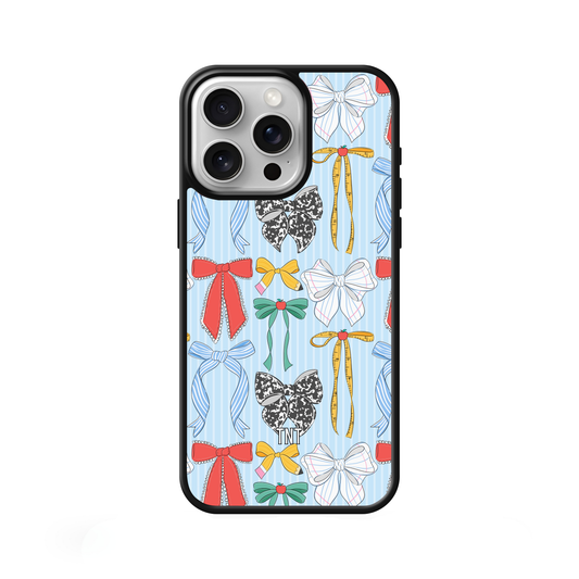 Back To School Teacher Bow Collage Edge Phone Case