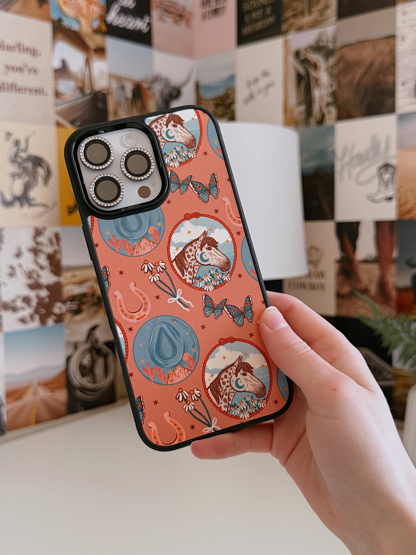 Painted Bloom MagSafe Compatible Phone Case