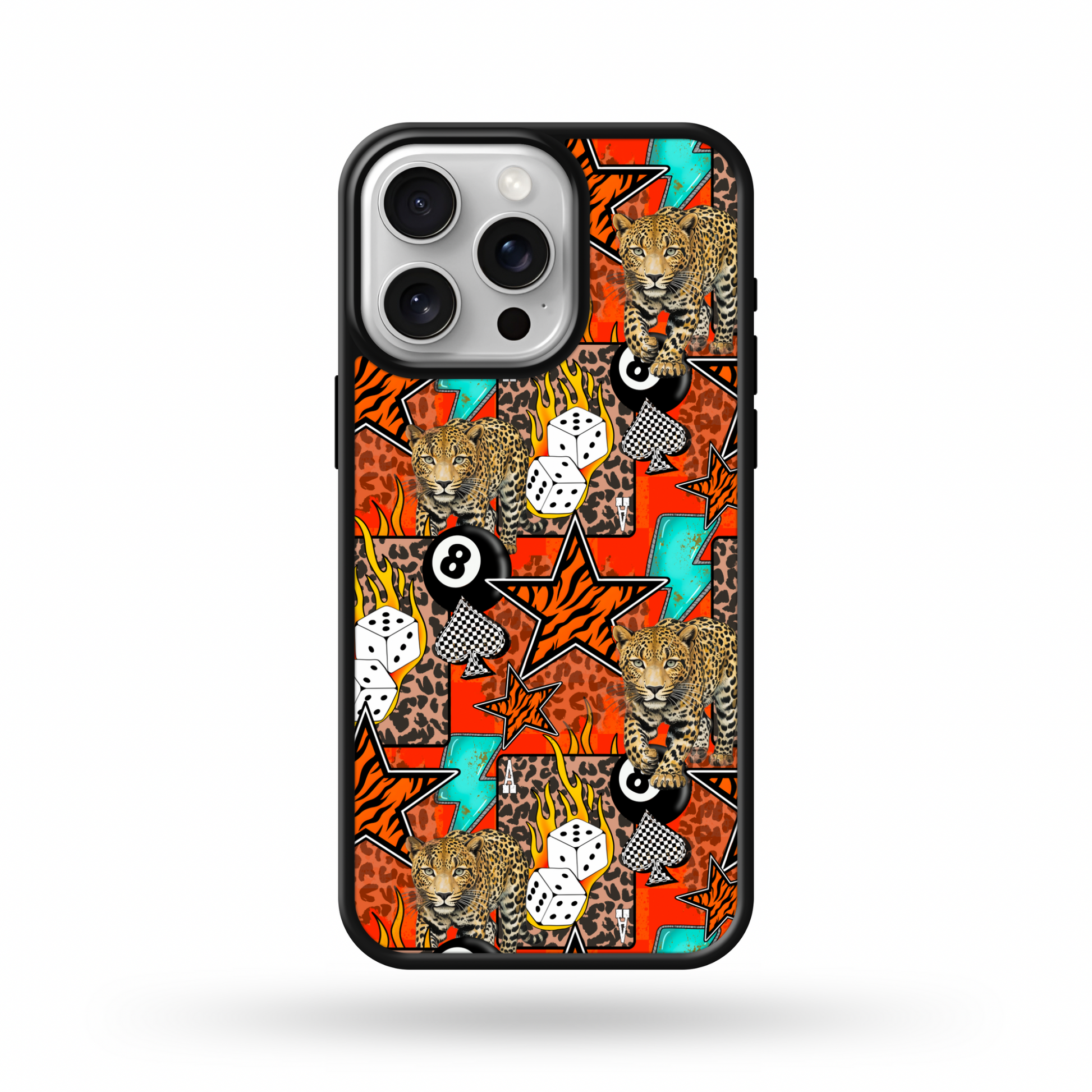 Western Yallternative Leopard Phone Case Galaxy S25 / Black edge MagSafe / Matte Finish Western Yallternative Leopard Phone Case Galaxy S25 / Black edge MagSafe / Matte Finish