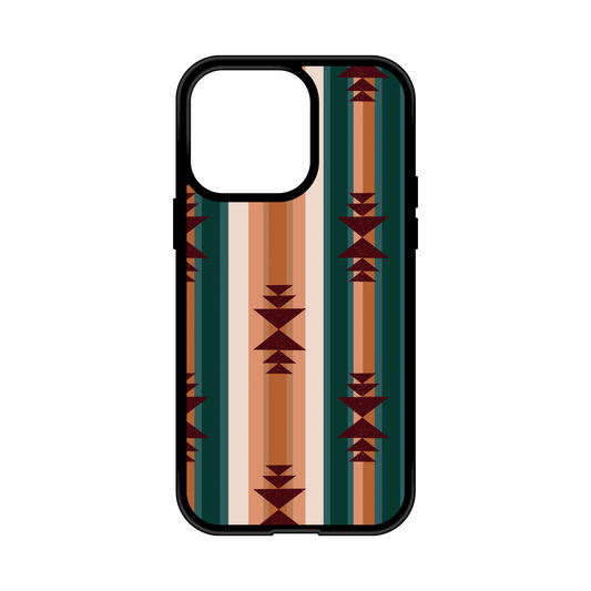 Wild Auburn Aztec MagSafe Compatible Phone Case