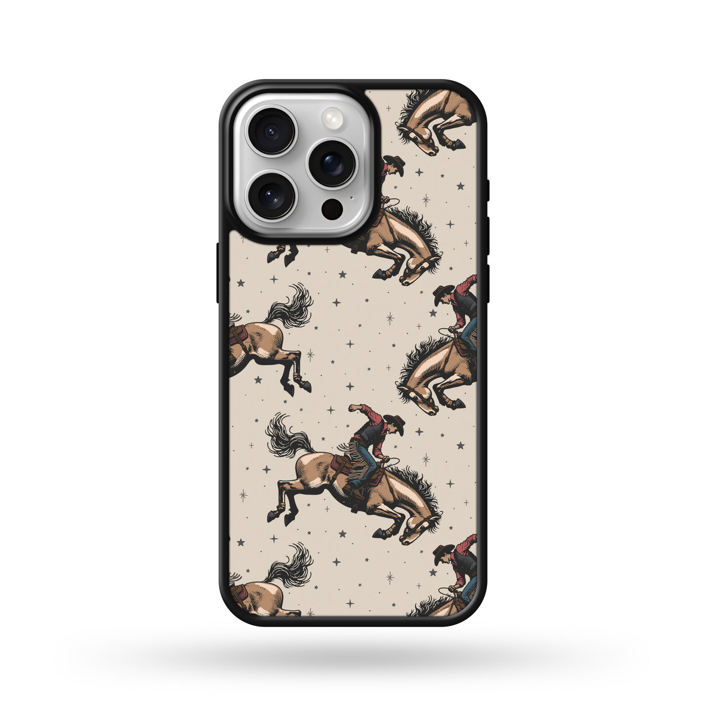 Neutral Bronc Rider MagSafe Compatible Phone Case