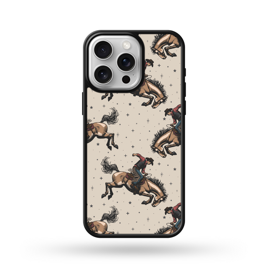 Neutral Bronc Rider MagSafe Compatible Phone Case