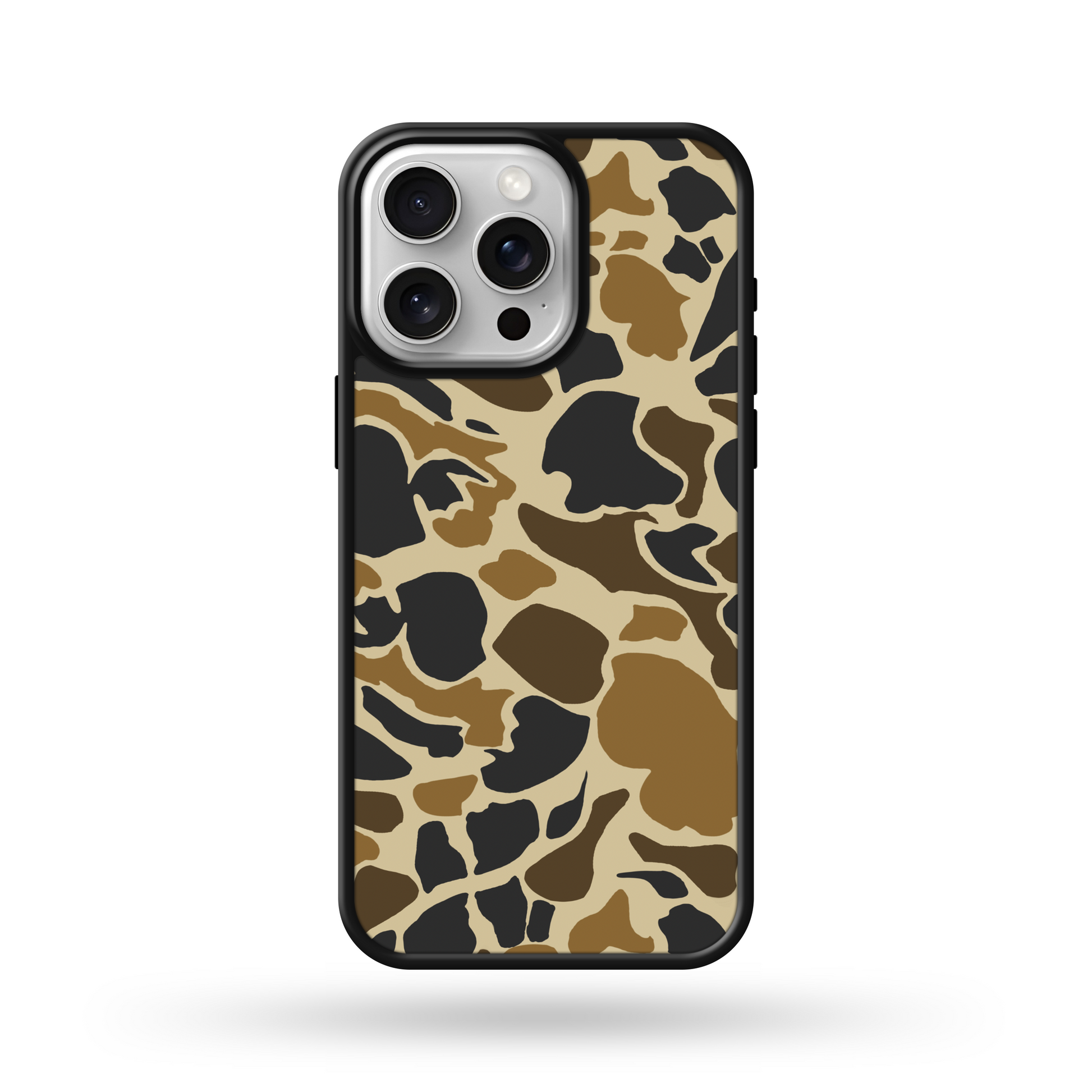 Plain Old School Camo MagSafe Compatible Phone Case iPhone 12 mini / Black Non MagSafe Plain Old School Camo MagSafe Compatible Phone Case iPhone 12 mini / Black Non MagSafe