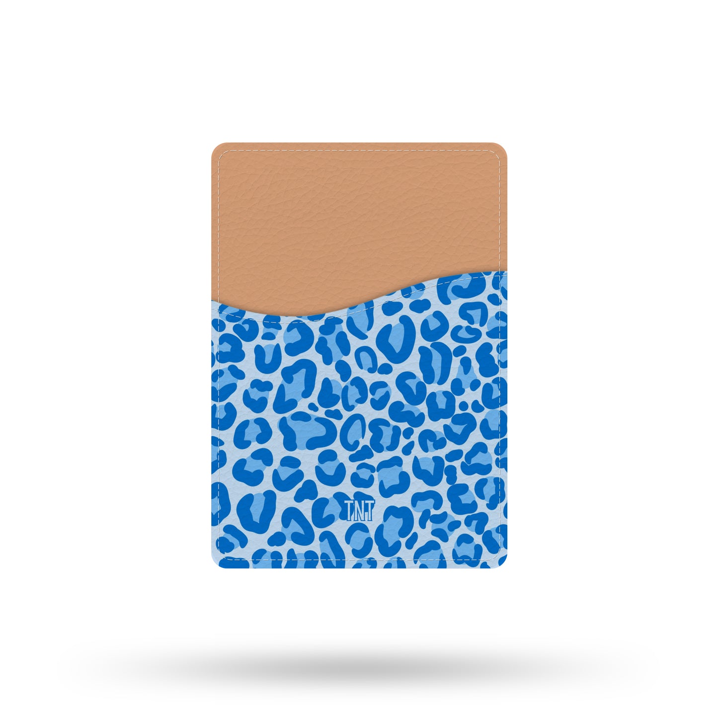 Blue Leopard Print Wallet / Card Holder
