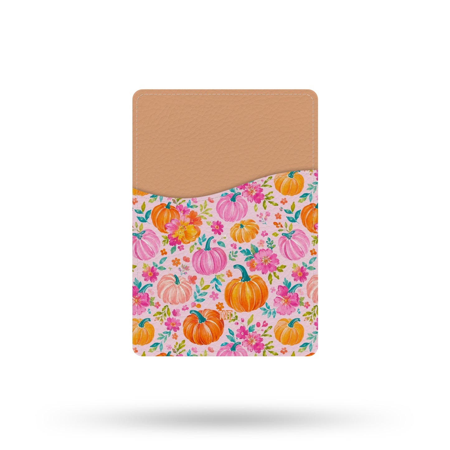 Summer Pumpkin Patch Fall Wallet / Card Holder