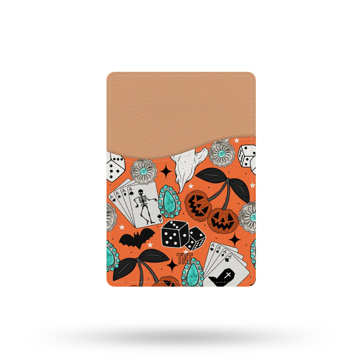 Western Halloween Collage Wallet / Card Holder