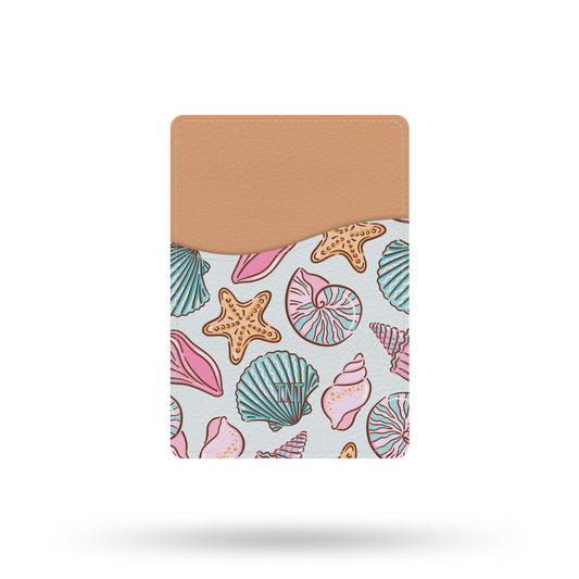 Seashell Beachy Summer Wallet / Card Holder