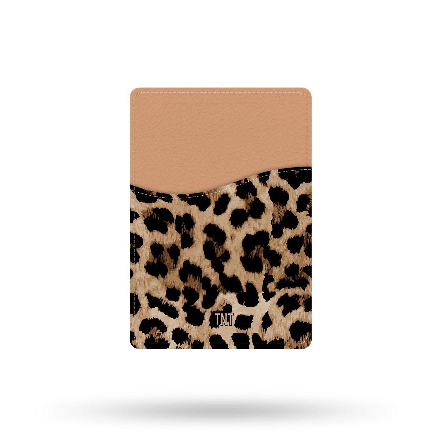 Leopard Print Trendy Phone Wallet / Card Holder