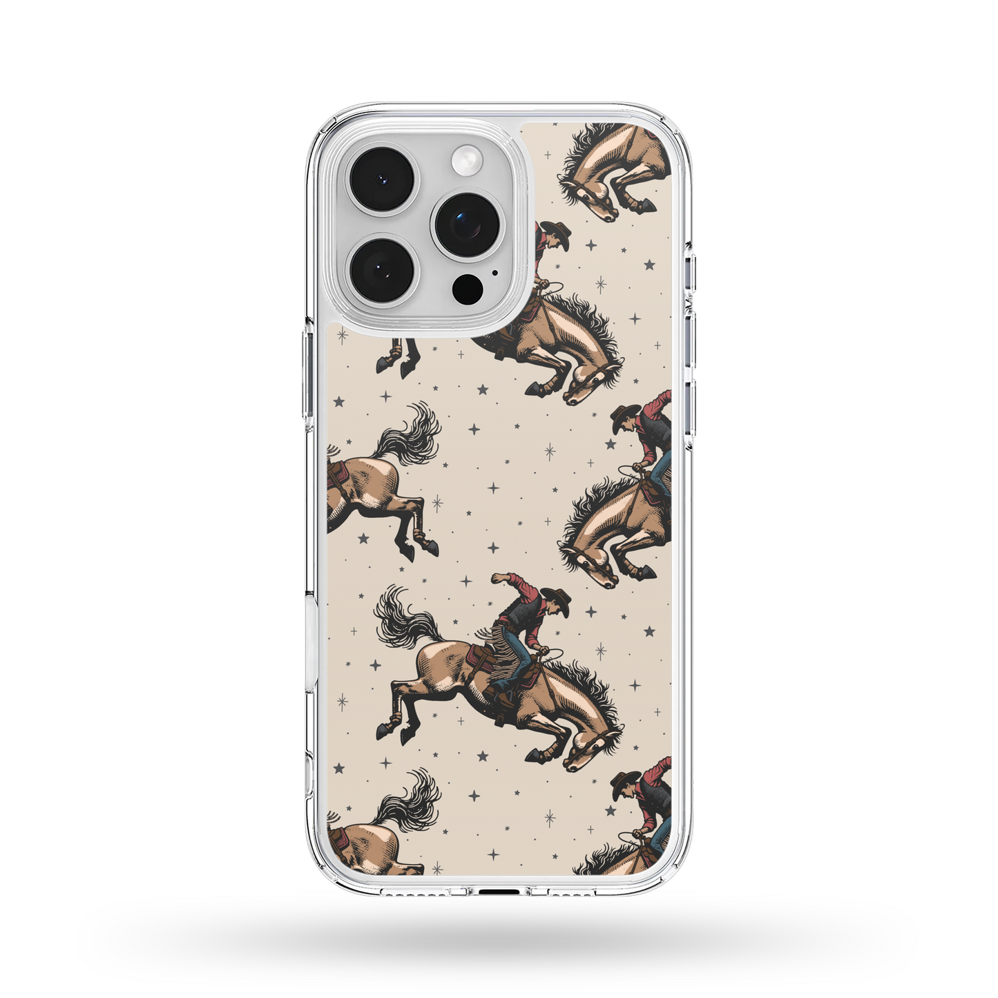 Neutral Bronc Rider MagSafe Compatible Phone Case