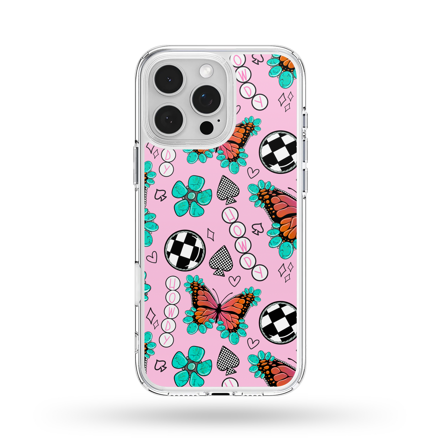 Howdy Butterfly MagSafe Compatible Phone Case
