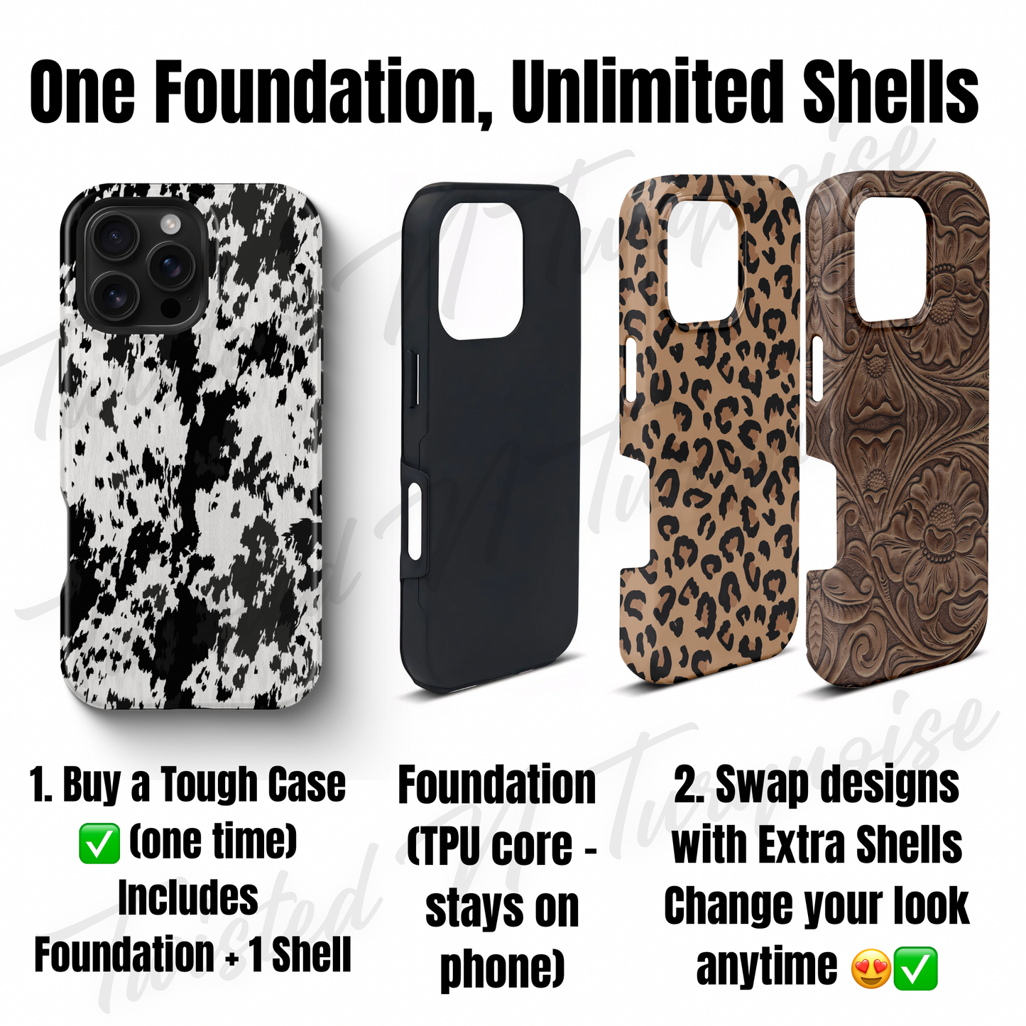 Pink Floral Summer Tough Magnetic Phone Case