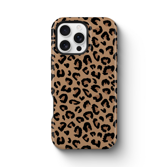 Cheetah Print Boho Trendy Tough Magnetic Mobile Phone Case