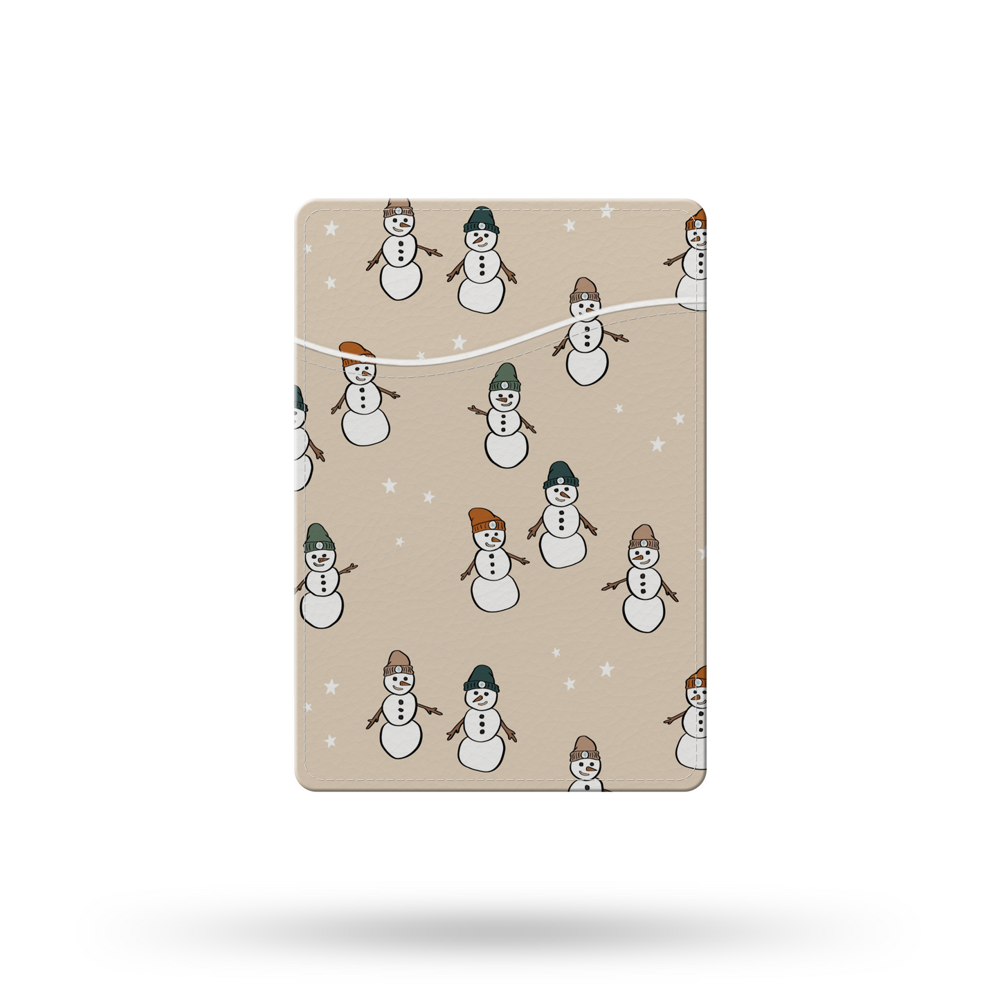 Cozy Snowman Phone Wallet