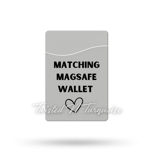 Matching Card Holder / Wallet