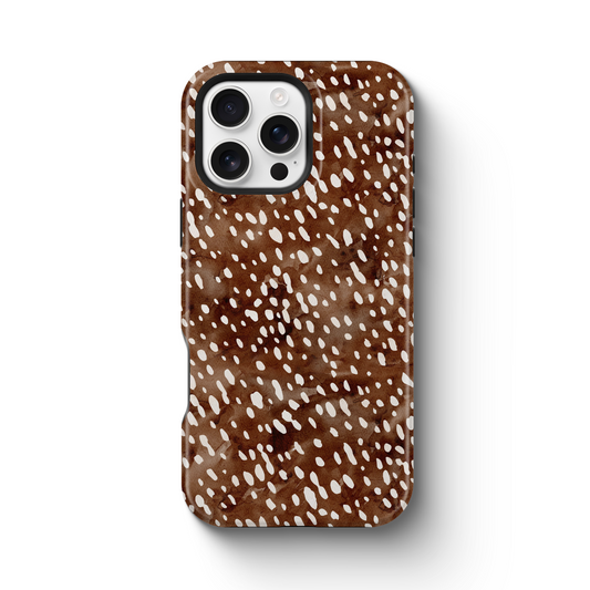 Deer Print Tough Magnetic Mobile Phone Case
