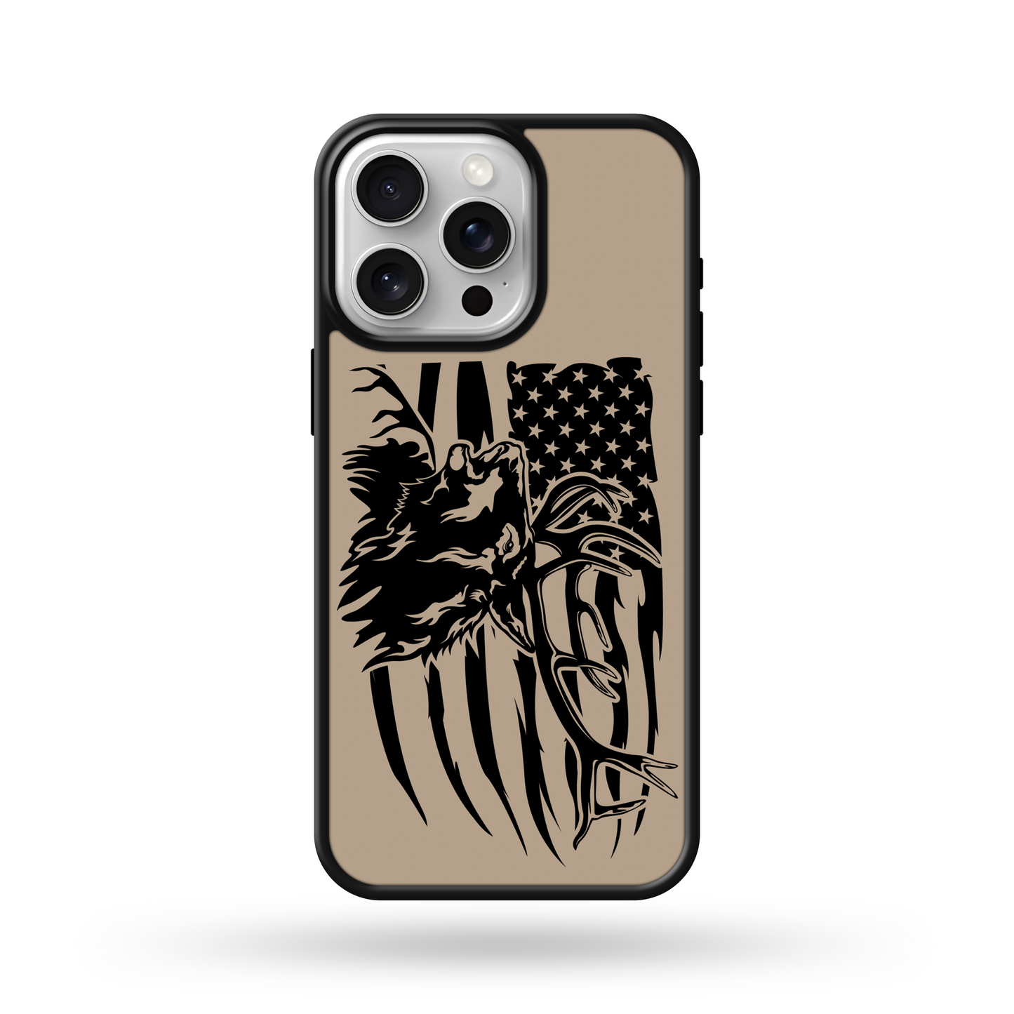 Elk Flag Hunting MagSafe Compatible Phone Case